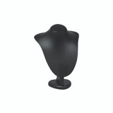 Shop for Shops Leatherette jewellery bust medium 160 W x 120 D x 225 mm H(M3412BK)