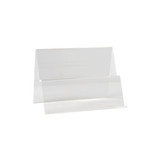 Angled two tier acrylic display  300 W x 205 H x  200 mm D(M4320CA)