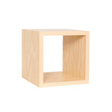 Shop for Shops Medium square wooden display cube 398 x 398 x 400 mm D(M5401PY)