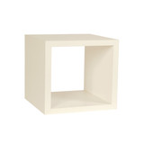 Shop for Shops Medium square wooden display cube 398 x 398 x 400 mm D(M5401WH)
