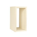 Shop for Shops Medium rectangular wooden display cube 597 x 298 x 400 mm D(M5411WH)