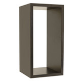 Shop for Shops Large rectangular wooden display cube 796 x 398 x 400 mm D(M5412BK)