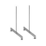 Slatwall mesh panel legs (pair) for freestanding unit  612 mm D(S1515CH)