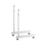 Shop for Shops Slatwall mesh panel legs single sided freestanding unit 350 mm D(S1516CH)