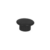Push in flanged plastic cap for clothes rail  36 mm Outside DIA(S1602BK)