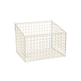 Shop for Shops Slatwall mesh basket with low front 345 W x 260 D x 250 mm H(S1641WH)