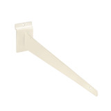Shop for Shops Slatwall shelf bracket 350 mm L 350 L x 2.2 mm Thick(S1659WH)