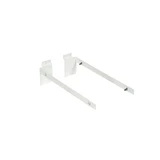 Slatwall bracket set for 18 mm x 300 mm D shelf  300 D x 18 H x 2.5 mm Thick(S1678WH)