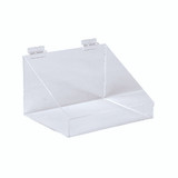 Shop for Shops Slatwall acrylic display bin with low front 293 W x 200 D x 150 mm H(S2520CA)