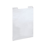 Slatwall acrylic A4 sign display - portrait  210 W x 300 mm H(S2532CA)