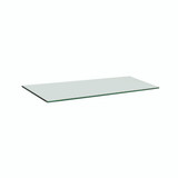 Shop for Shops Tempered glass shelf with polished edges 895 L x 300 D x 8 mm Thick(S9023CG)