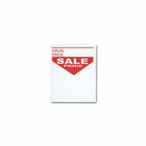 Shop for Shops Rectangular sale stickers usual price/sale price 30 W x 40 mm H(T1569WHRD)