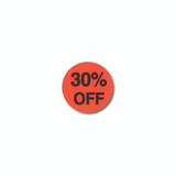 Shop for Shops Round sale stickers 30% off 25 mm DIA(T1570FO)