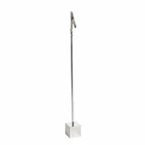 Shop for Shops Freestanding sign holder on base with clip 270 mm H on 25 mm Cube Base(T1722CH)