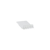 Angled acrylic small sign holder, pack of 10  60 D x 40 W x 10 mm H(T1726TR)