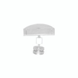 Shop for Shops Small acrylic sign holder with magnetic base 50 W x 51 H with 20 mm DIA Base(T2698CACH)