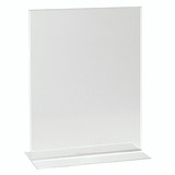 Shop for Shops Double sided acrylic sign holder A3 Portrait with 160 mm D Base(T2723CA)