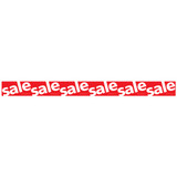 Shop for Shops Poster roll "sale" landscape on angle 5000 W x 200 mm H(T4661RDWH)
