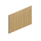 Peggie/MAXe plain panel for 900 bay - 560 mm H(P1609OAK)
