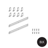 Shop for Shops Peggie wall mount set for 590 W x 558 mm H peggie or plain panels(P0616BLK)