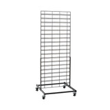 Slatwall mesh panel base for freestanding unit (S1518BK)