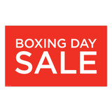 Poster "BOXING DAY SALE" Landscape 1000 W x 594mm H(T4407RDWH)
