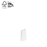 Shop for Shops Kraft paper gift bag short 85 W x 165 H x 45 mm gusset(A8000.1WH)