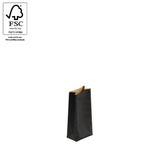 Kraft paper gift bag medium   100 W x 220 H x 60 mm gusset(A8001.1BK)