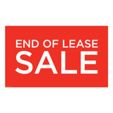 Shop for Shops Poster "END OF LEASE SALE" Landscape 1000 W x 594mm H(T4433RDWH)