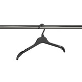 Plastic top hanger E series (HE1410BK)