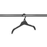 Plastic top hanger V series (HV1350BK)