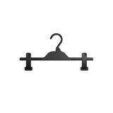 Shop for Shops Plastic adjustable clip hanger T series 340 mm W(HT6340BK)