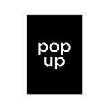 Shop for Shops Poster "pop up" 594 W x 841mm H(T4305.1BKWH)