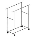 Shop for Shops Double collapsible mobile clothes rack SERIES 2(R1234.2CH)