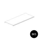 Peggie shelf 820 W x 350 mm D - sits on 2 x 350 mm pegs(P3835BKS)