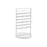 Counter jewellery spinner with 9 adj double sided hooks  500 H x 280 mm DIA(M3200WTS)