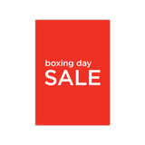 Poster "boxing day SALE" 594 W x 841mm H(T4307RDWH)