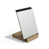 Countertop mirror on solid Oak base (A3910OAK)