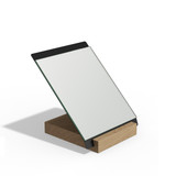 Countertop mirror on solid Oak base (A3910OAK)