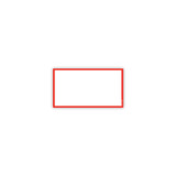 Shop for Shops Display tag blank landscape 120 W x 67 mm H(T3646.1WHRD)