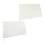 Shop for Shops MAXe bookshelf bracket set to suit 200mm D shelf(E6032WTS)