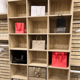 Pigeonhole Unit 3 x 7 cubes -  1167mm W x 400mm D x 2268mm H(M5050BK)