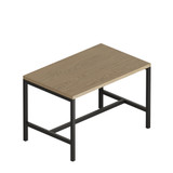Ditto table top - timber small 950 W x 600 D x 30mm T(D7602OAK)