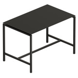 Ditto table frame - metal large 1200 W x 750 D x 780mm H(D6861BKS)