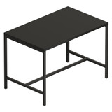 Ditto table frame - metal large 1200 W x 750 D x 780mm H(D6861BKS)