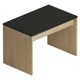 Ditto table top - timber large 1200 W x 750 D x 30mm T(D7802BK)