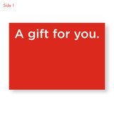 Booklet of 15 Gift vouchers 178 W x 127 mm H(A3050.2WHRD)