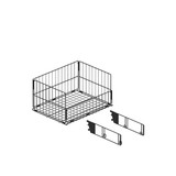 MAXe wire basket collapsible with angle adjustable brackets 582 W x 440 D x 310 mm H(E71506BKS)