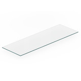 MAXe 8 mm glass shelf 400 D - 1200 mm bay 1190 W x 8 mm Thick(E53412.4CG)