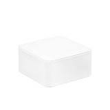 Aura Square Pedestal  102 W x 102 D x 50 mm H(J5508CRM)